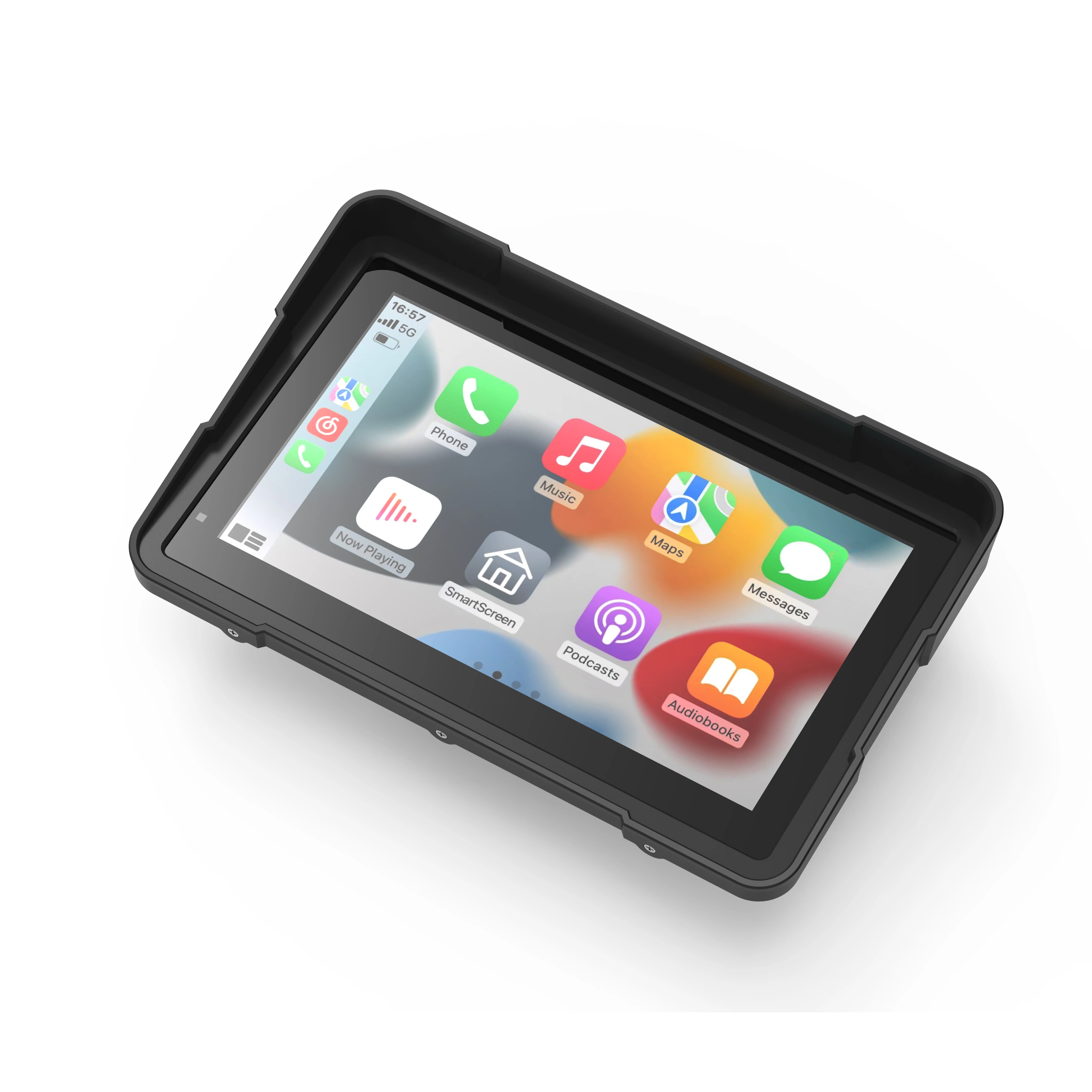 Waterproof Anti Theft 7 Inch HD Motorcycle GPS Navigation Heat Resistant Screen Android CarPlay Supports TPMS