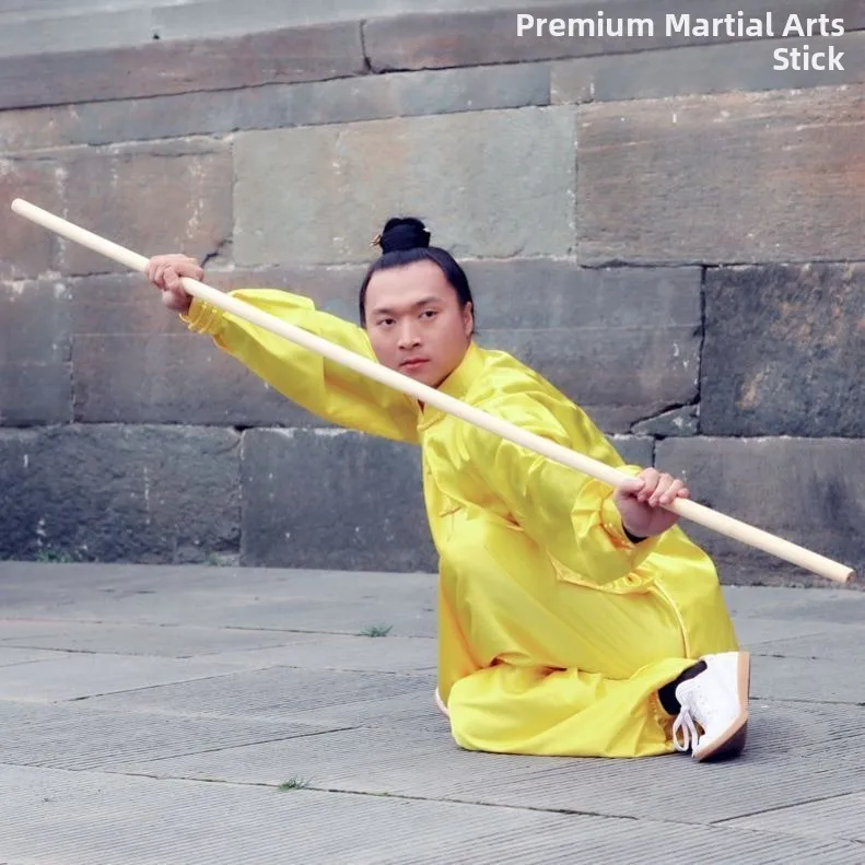 Natural Vine Martial Arts Stick Tai Chi Cudgel over Eyebrow Lengthened Rattan Whiplash Bar for Performance And Competition