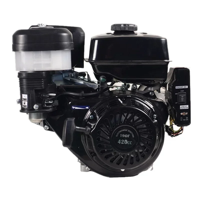 SHIZAI(china) Factory Price 420 cc 15 Single Cylinder OHV 4 Stroke Petrol Engine