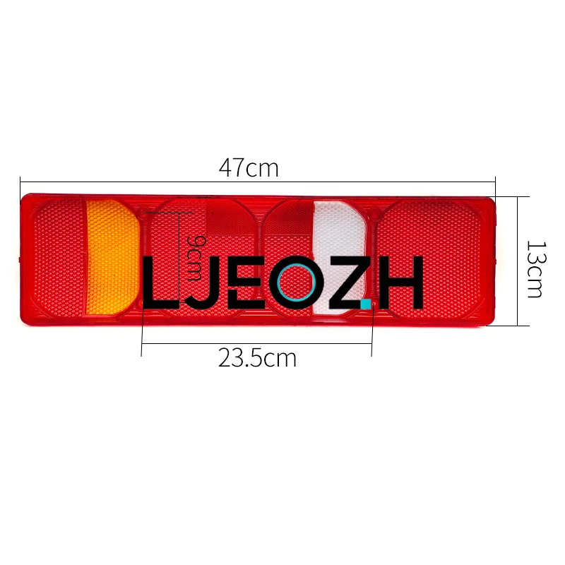Suitable for Shandeka Howo MAX A7 T5G TX taillight cover G5 G7 C7H C9H rear taillight case - view 3