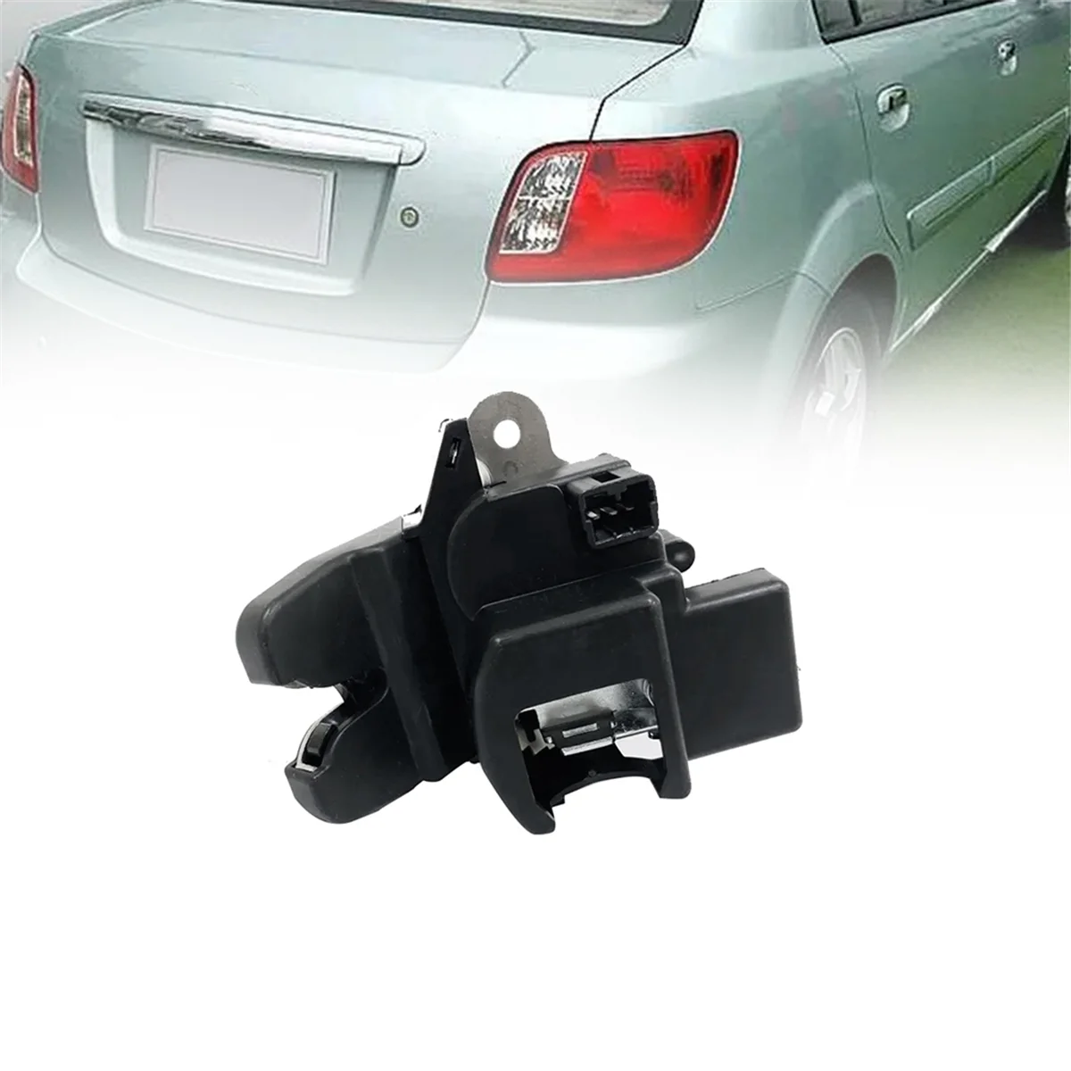 Car Rear Trunk Lid Lock 81230-4Y020 for Hyundai Solaris Kia Rio 2011-2017 Boot Tailgate Lock Latch