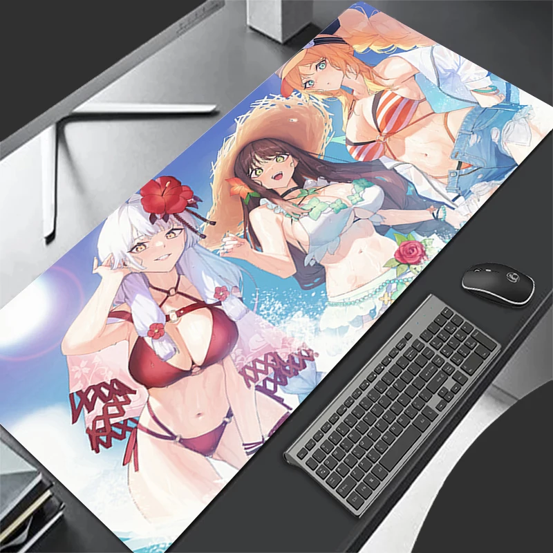 

Коврик для мыши с узором Коврик для мыши Настольный коврик Компьютерный игровой HD Коврик для клавиатуры Резиновый коврик Черный Нескользящий коврик для мыши Survival Eternal Return