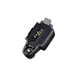 Walperforated-Adaptateur audio talkie, remplacement pour GP328Plus Retevis RT29 RT48 RT82 Ailunce HD1, port casque à 2 broches, livraison directe