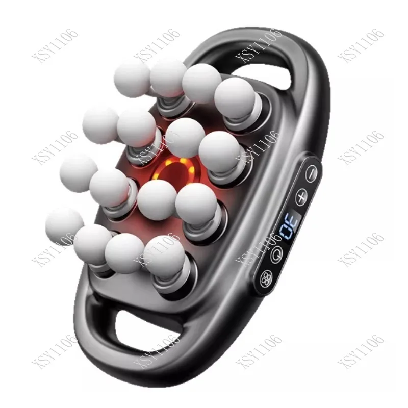 16 Heads Electric Massage Gun Deep Tissue Full Body Muscle Relaxation Massager for Fitness Back And Shoulder Pain Relief