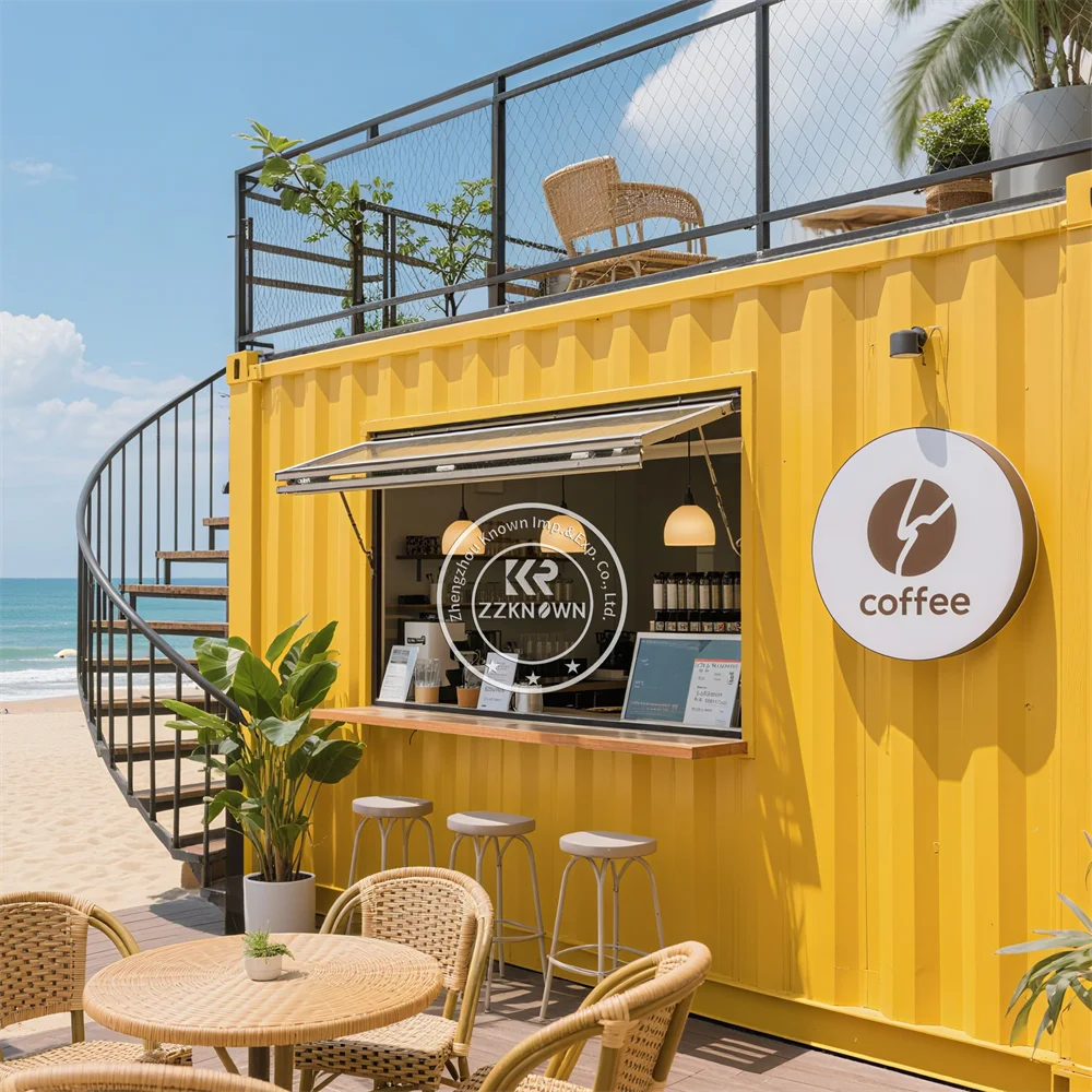 

New Design Extended Container House Container Houses For Coffee Shop Mobile Container Restaurant For Sale