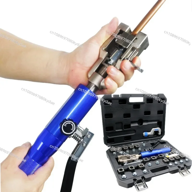 UNIVERSAL HYDRAULIC FLARING TOOL SET IG-72485 WITH GM TRANSMISSION COOLING LINE DIES AND ADAPTERS FOR BRAKE LINE