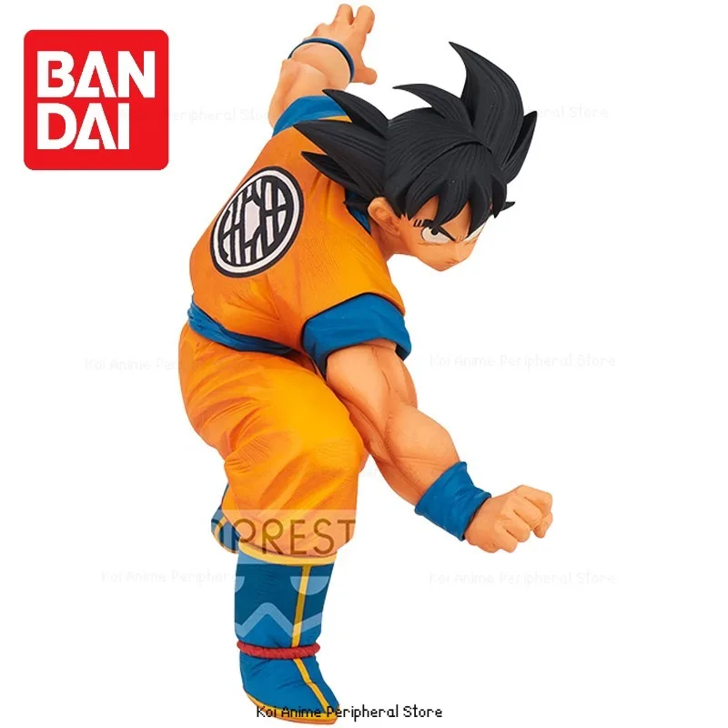 Bandai Dragon Ball Son Goku B Model Anime Surrounding Scenery Hand Puppet Model Ornaments Children's Holiday Gifts