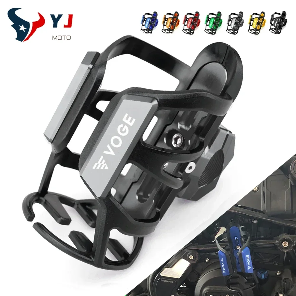 Garrafa de água Drink Cup Holder, Acessórios para bebidas, Loncin VOGE 300R, 300RR, 250RR, RR525, 525R, Q250, 300AC, 300DS, 350AC, 300GY