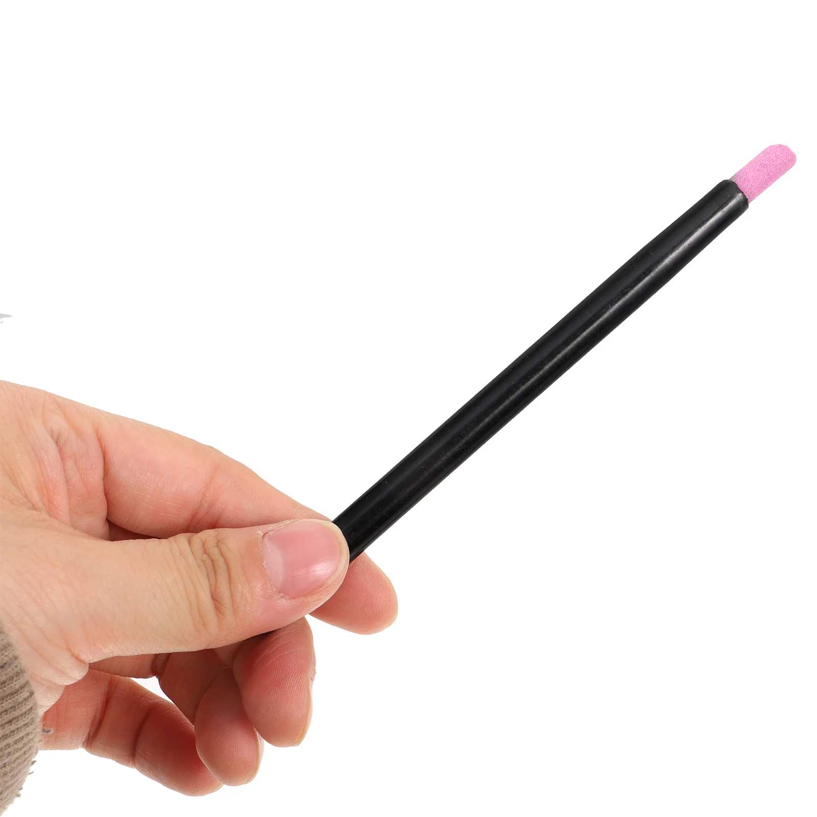 3 szt. Dwustronne pisaki polerskie do usuwania martwego naskórka, narzędzie do skórek, kamień pemza do szlifowania, pisak do grawerowania i naprawy paznokci