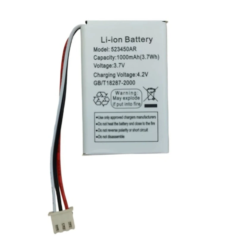 Newest 523450AR 3.7V 3.7Wh 1000mAh Rechargeable Battery for Zhongnuo C265 LI523450AR TP-900T High Quality Wireless Phone Battery
