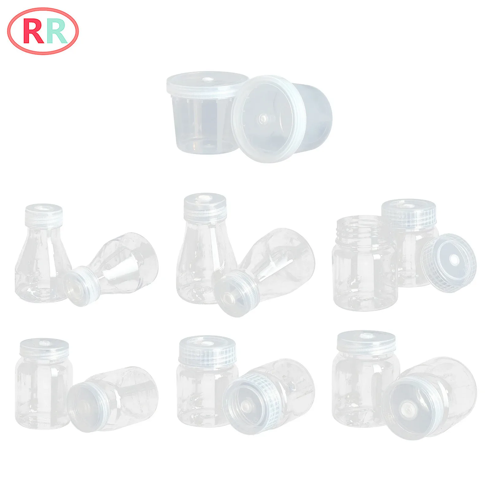 

2Pcs Plant Growing Bottle Composite Tissue Culture Container Combos Nursery Bottle Planting Bottle Growth Bottle