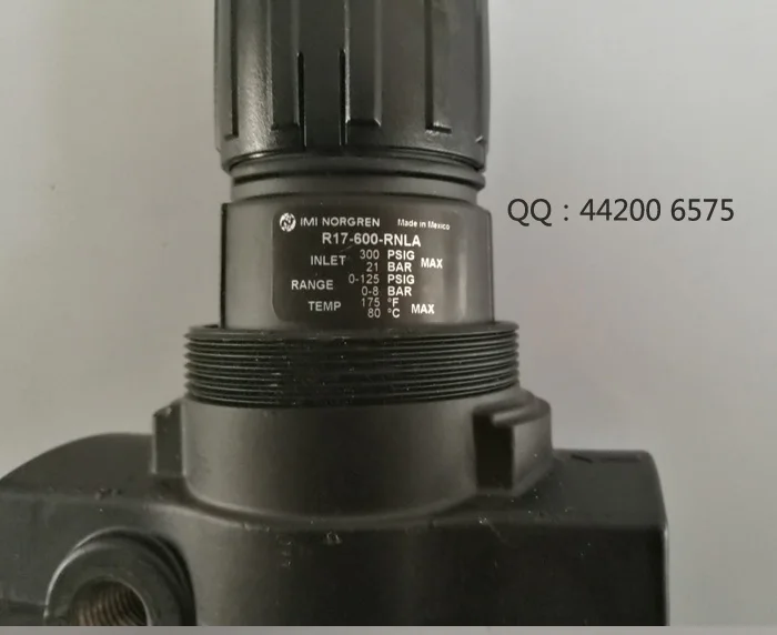 Shanghai Spot Norgren Pressure Regulating Valve R17-600-RGLA Norgren Large Flow Pressure Reducing Valve