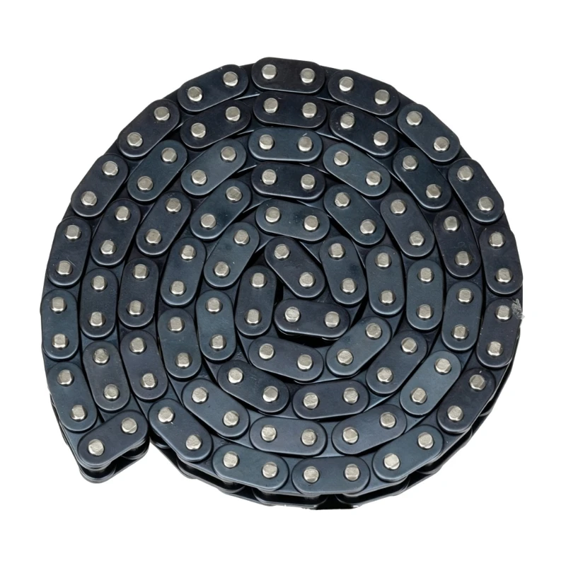 A70F Very Strong Motorcycle Chain T8F 116 Links Metal Drive Chain Sand Bike Chain Replacement Suitable for 49Cc Youth ATVs