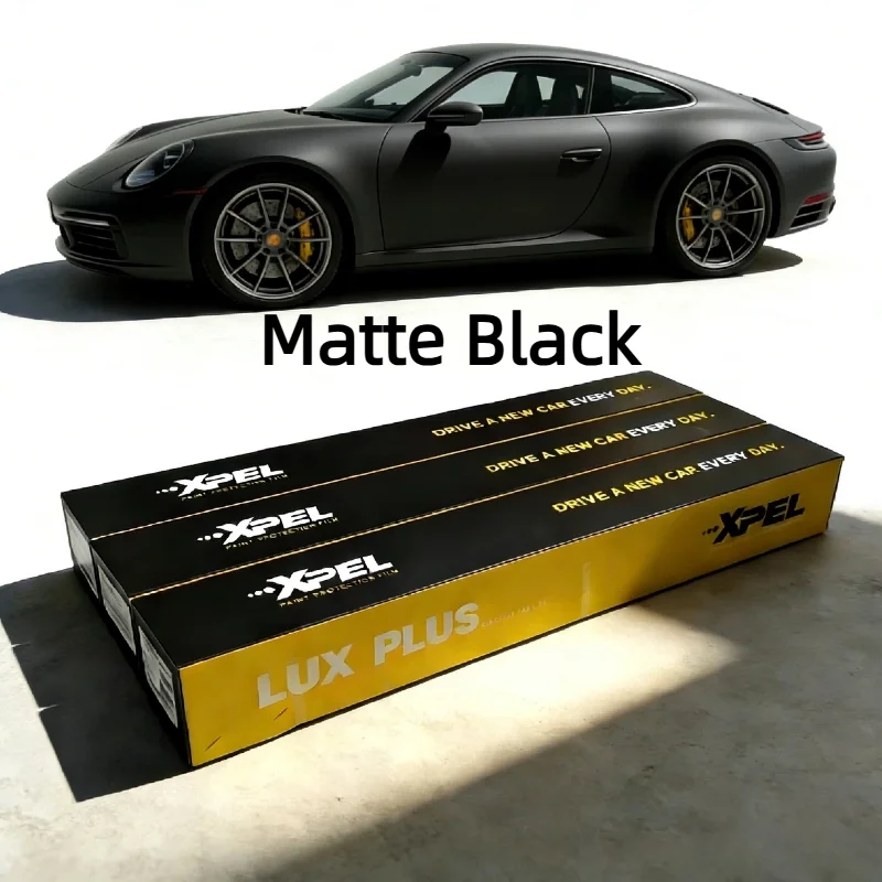 

Пленка XPEL Matte Black PPF TPU: матовая, прозрачная, с высоким глянцем, самовосстанавливающаяся, устойчивая к царапинам, антижелтеющая, гидрофобная