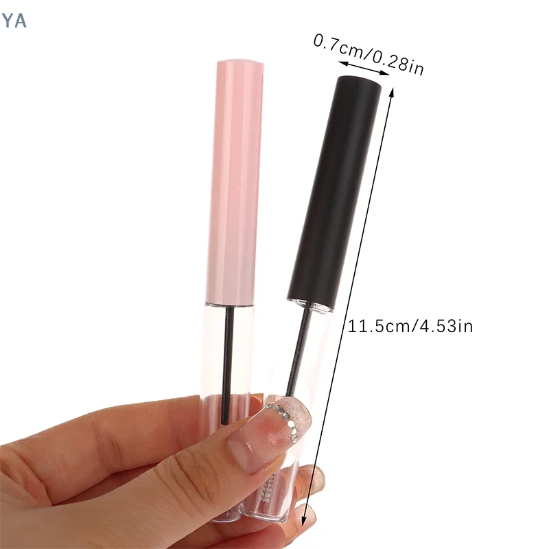 5ML Superfeine Pinsel-Mascara-Leerflasche, Farbverlauf, Nachfüllbarer Kosmetikbehälter für Mascara und Eyeliner
