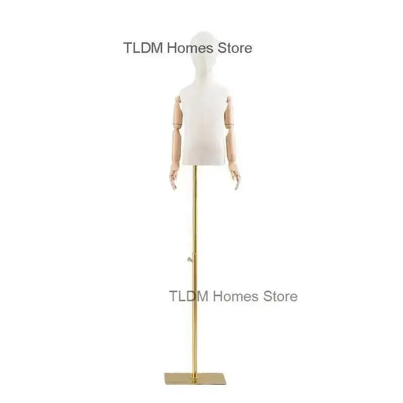

Upper-Body Clothing Mannequin Display Children Model Boy's Stand Window and Clothing Store Girl's Children Props Mannequin h