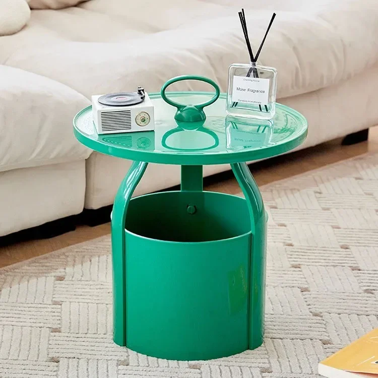 Cream wind cloud coffee table, living room home Nordic simple modern small apartment special-shaped table