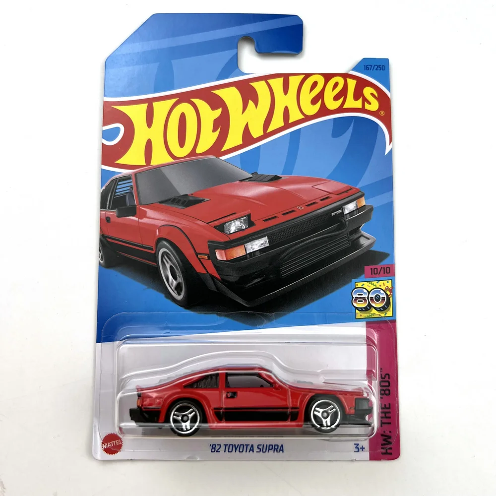 

2023-167 Hot Wheels Cars 82 TOYOTA SUPRA 1/64 Metal Die-cast Model Toy Vehicles