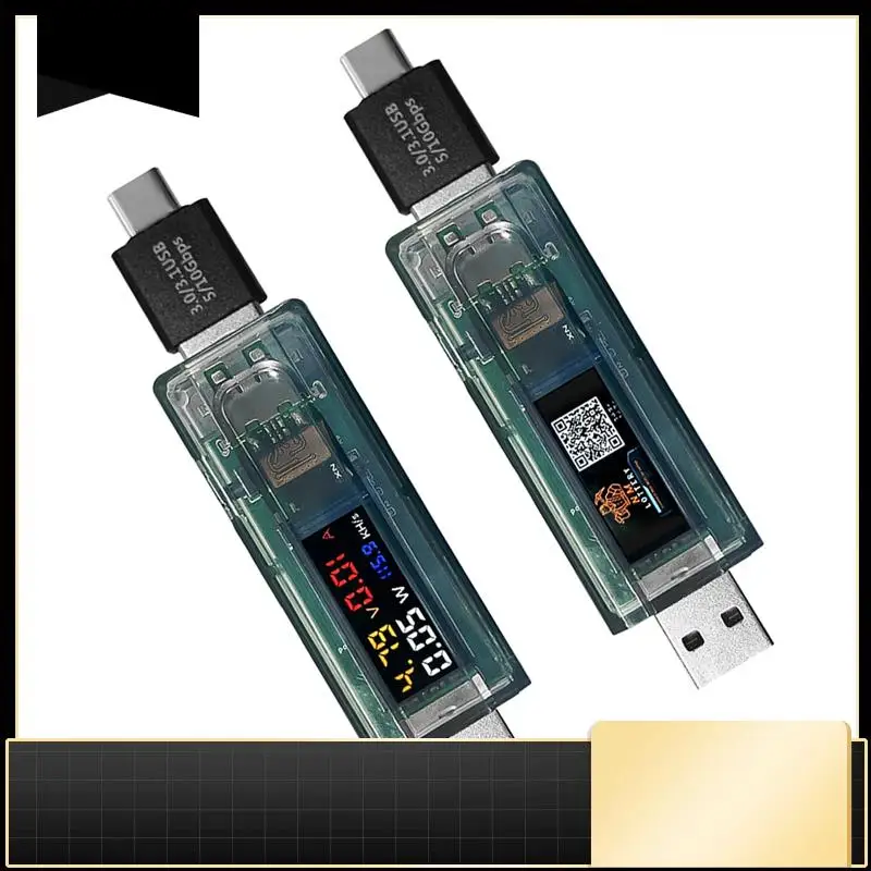 

Lucky Miners 2Pcs ESP32 Usb Chain BTC Solo Crypto Mining Device Lottery 385Kh/S With USB-A Ammeter Chained One-By-One-N33R
