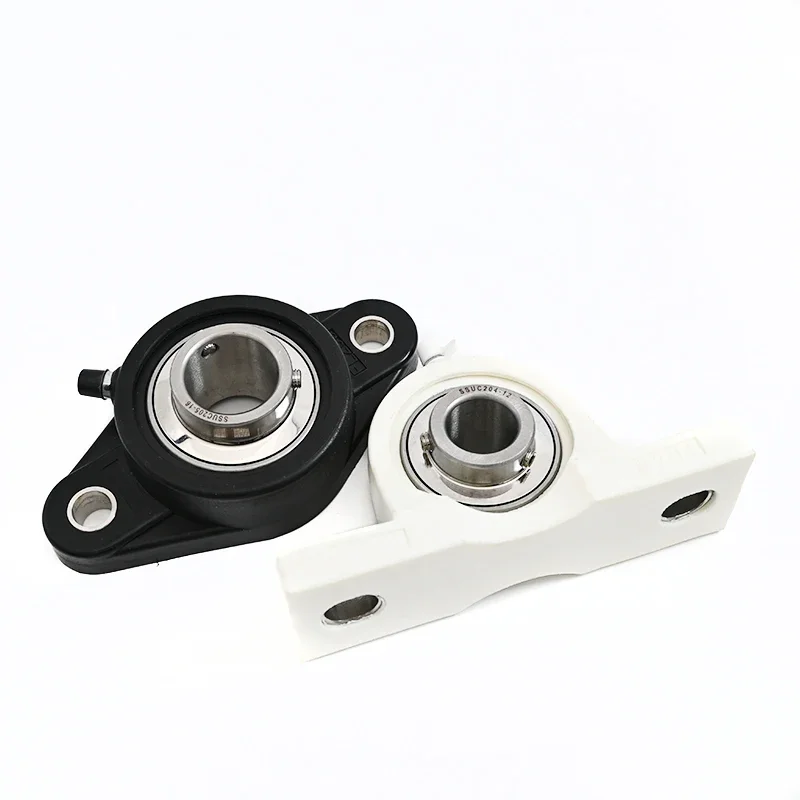 1-1/4 inch 31.75mm flanged plastic housing stainless steel pillow block bearing SSUC207-20 SSUCFL207-20 SUCFL207-20 UCFL207-20