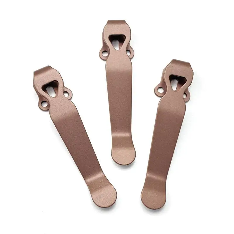 1pc Benchmade Griptillian Deep-Carry Titanium Pocket Clip: Replacement Clip for Griptillian Bugout 535 940 551