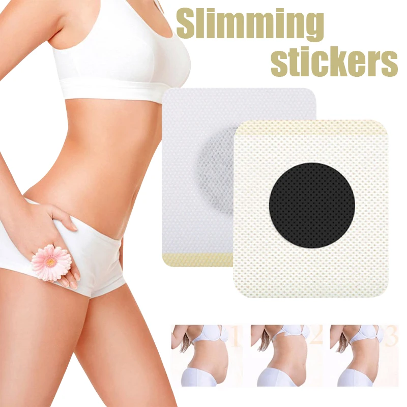 6/12/24pcs Abdominal Weight Loss Patch Fast Burning Fat Detoxification and Dehumidification Relief Pressure Belly Button Sticker