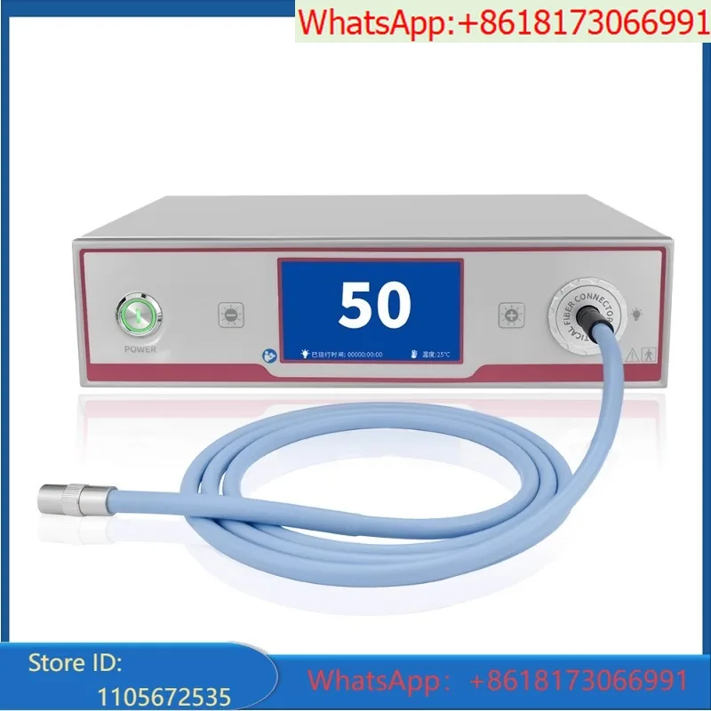 High Brightness Cold Light Source Host, Ear, Nose and Throat Camera Cold Light Host，Chassis+fiber Optic Cable