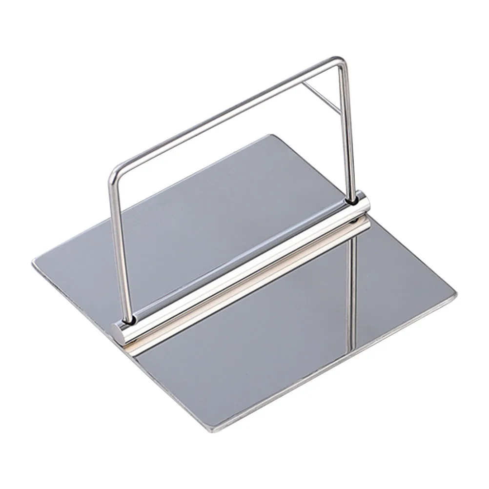 

1pc Paper Towel Holder Stainless Steel Napkin Stand For Kitchen Bathroom Hotel Restaurant Tissue Rack Home Napkin Holder Supply
