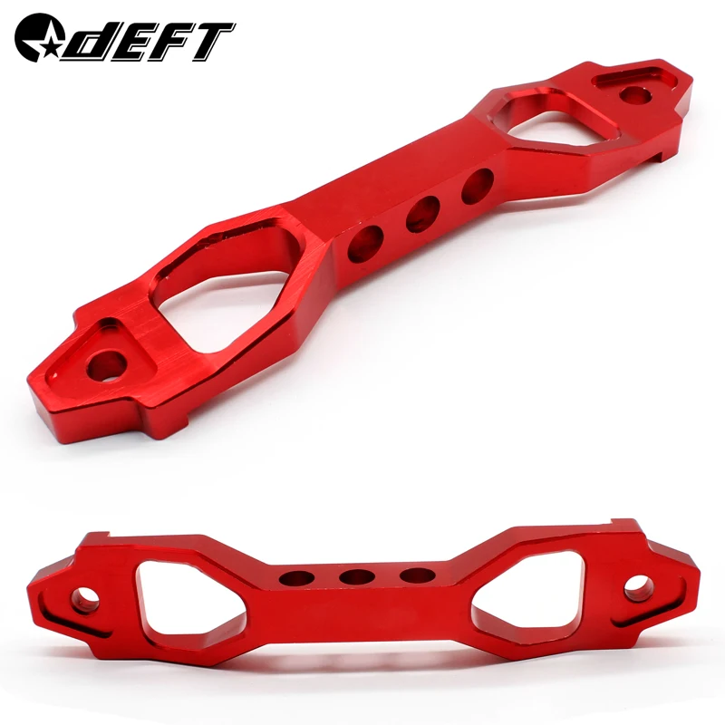 Aluminum Car Battery Tie Down Brace Alloy Battery Fasten Bracket Holder 14cm or 20cm Modification Accessories for Honda Civic