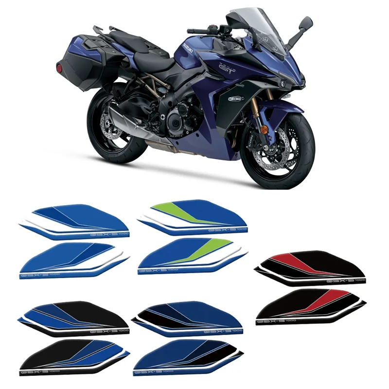 

For SUZUKI GSX-S1000GT GSX S1000GT 2022-2023 Motorcycle 3D Gel Knee Tank Paint Protector Scratch Protection Decal Sticker