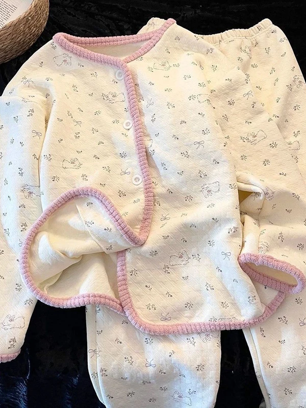 

Очень большой размер, сладкий вишневый воздушный хлопковый многослойный пинг, женский осенне-зимний теплый топ, высокий аде, повседневный, два...