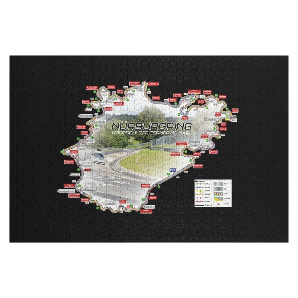 

Пазл с изображением гоночной трассы Нюрбургринг, деревянный пазл с фотографией на заказ, детский пазл с именем и фотографией, игрушка-пазл для малышей