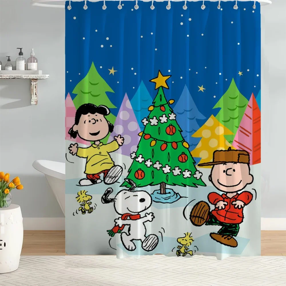 Bathroom Shower Curtain Home Tentacles Snoopy Washable Waterproof Fabric Shower Curtain Curtains in the Bathroom Accessories Set