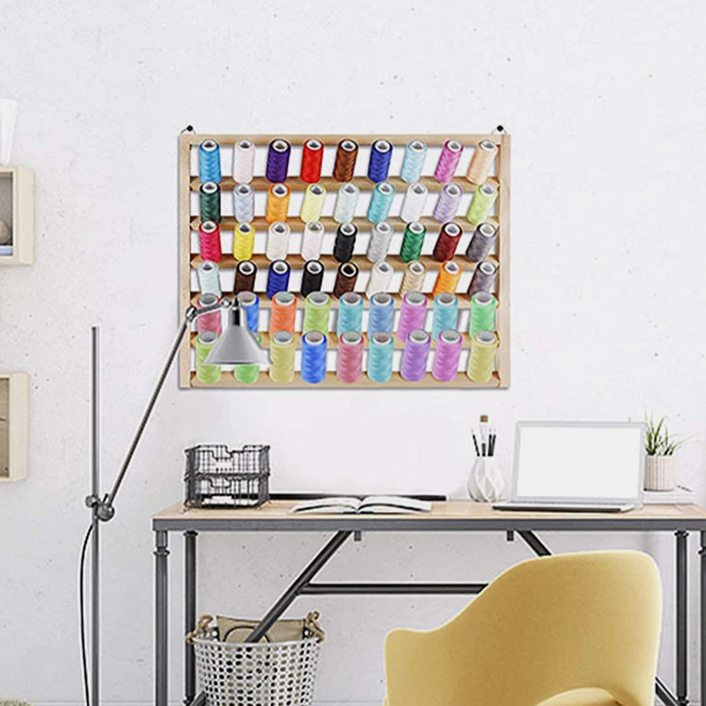 

Spool Stand Hanging Organizer for Craft Sewing Thread Embroidery Threads Rack Holder Storage