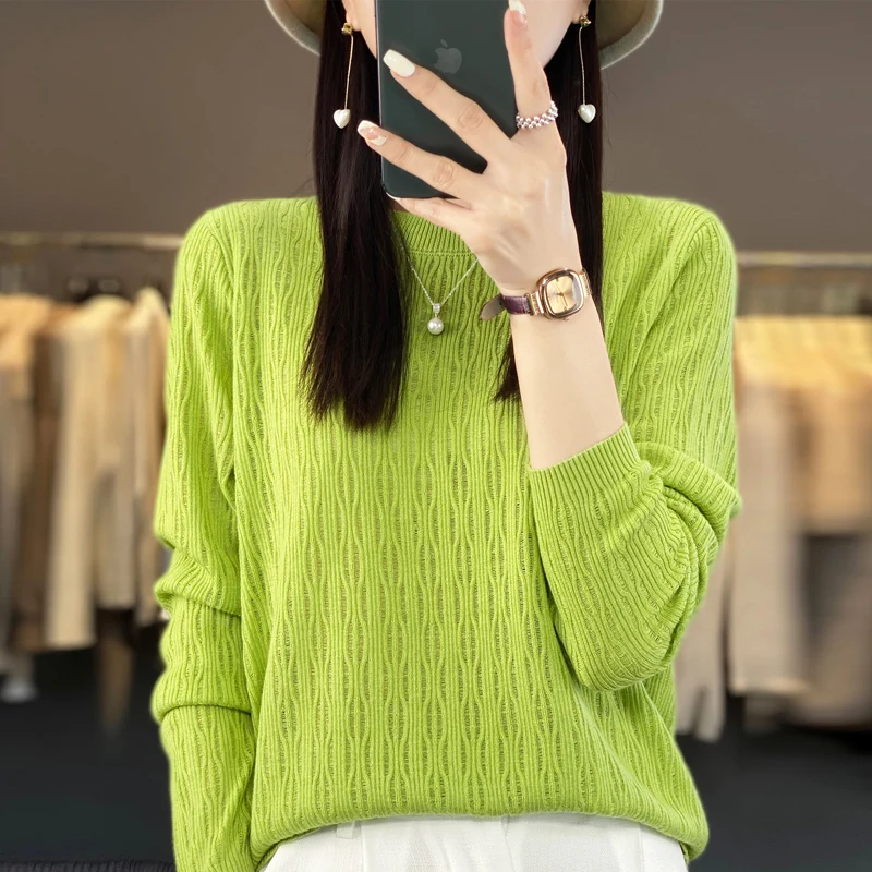 2023 Autumn and Winter Women\'s Cashmere Sweater Women\'s Pullover Knitted Cashmere Sweater Fashion Sweater Women