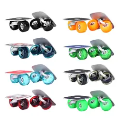 Portable  Board, Roller Road  Board Skates Anti-  Skates Beginner board Professional Mini