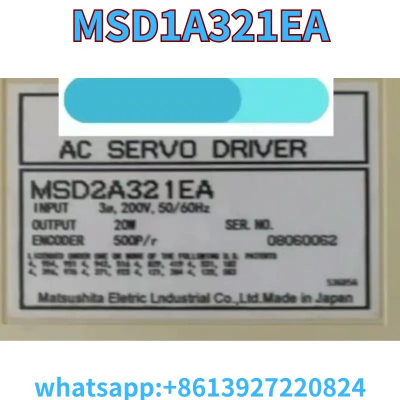 Drive bekas tes MSD1A321EA OK Pengiriman Cepat