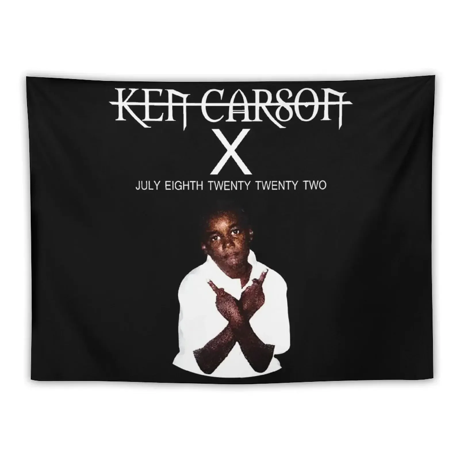 Ken Carson Merch X Ken Carson Tapestry Aesthetic Home Decor Tapete For The Wall Bedrooms Decorations Tapestry