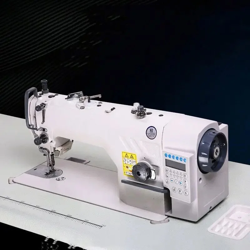 Single Needle Computerized Flatbed Sewing Machine High Speed Automatic Industrial Professional Garment Sewing Equipment