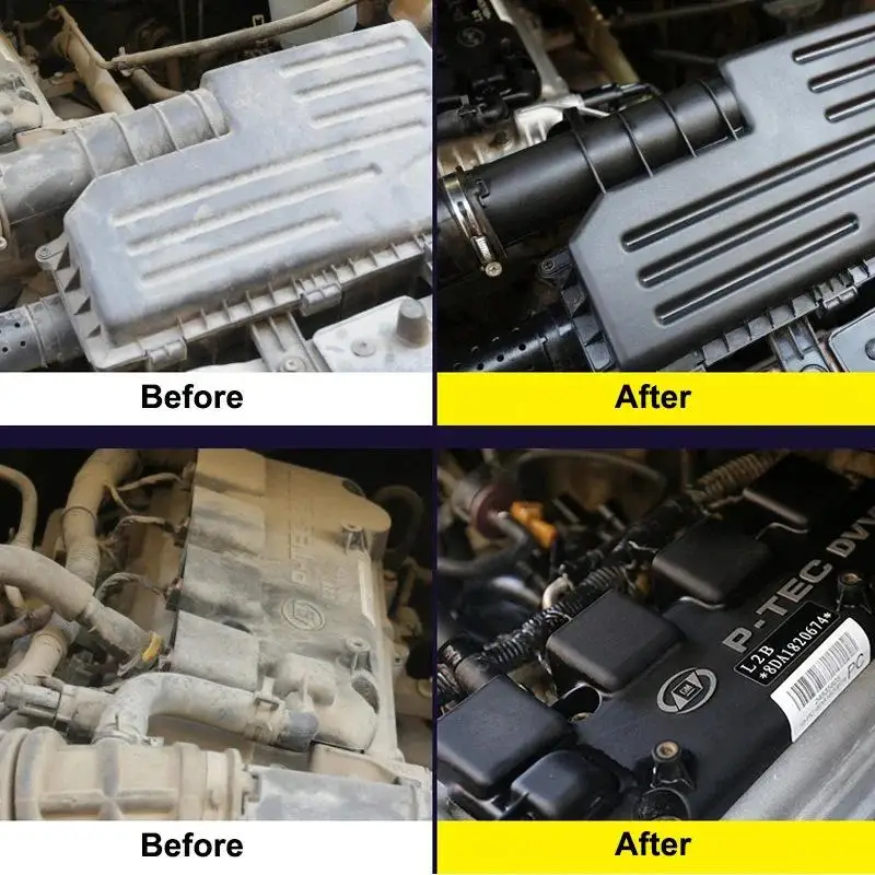 Powerful Car Engine Bay Cleaner 500ml High Performance Decontamination for Auto Engine Compartment Shine
