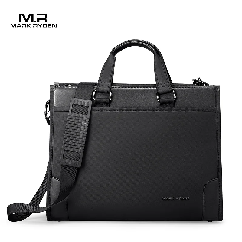 MARK RYDEN Sleek Business Briefcase 15.6 inch Water Repellent Laptop Bag with YKK Zipper