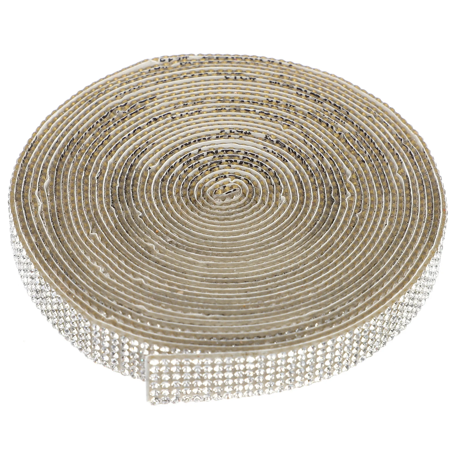 

5 Yards Crystal Rhinestone Ribbon Sticker Banding Belt Wrap Roll for DIY Craft Wedding Cake Decoration Home Party Supplies