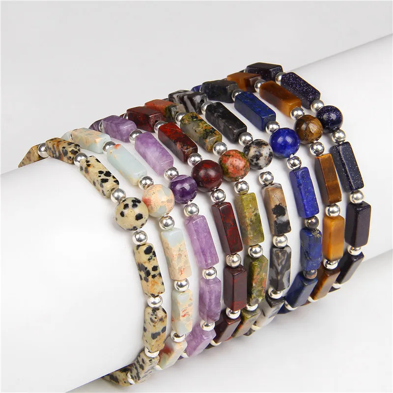 OAIITE Natural Amethyst Body-purify Slimming Bracelet Stone Bracelets for Women Yoga Meditation Fatigue Relief Healing Bracelet