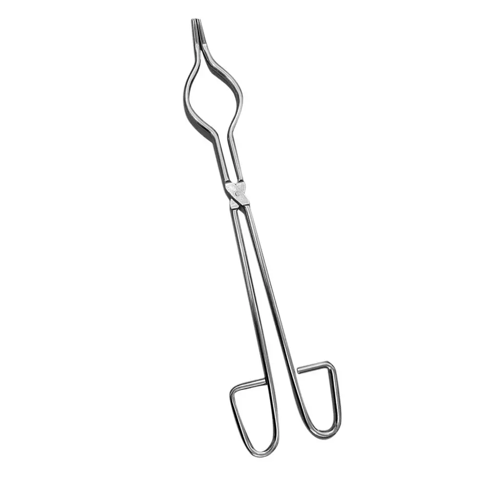 

Crucible Tongs 40cm Stainless Steel Heat Resistant Jewelry Tool Long Handle Melting Furnace Clamp Propane Plier Metal Smelting