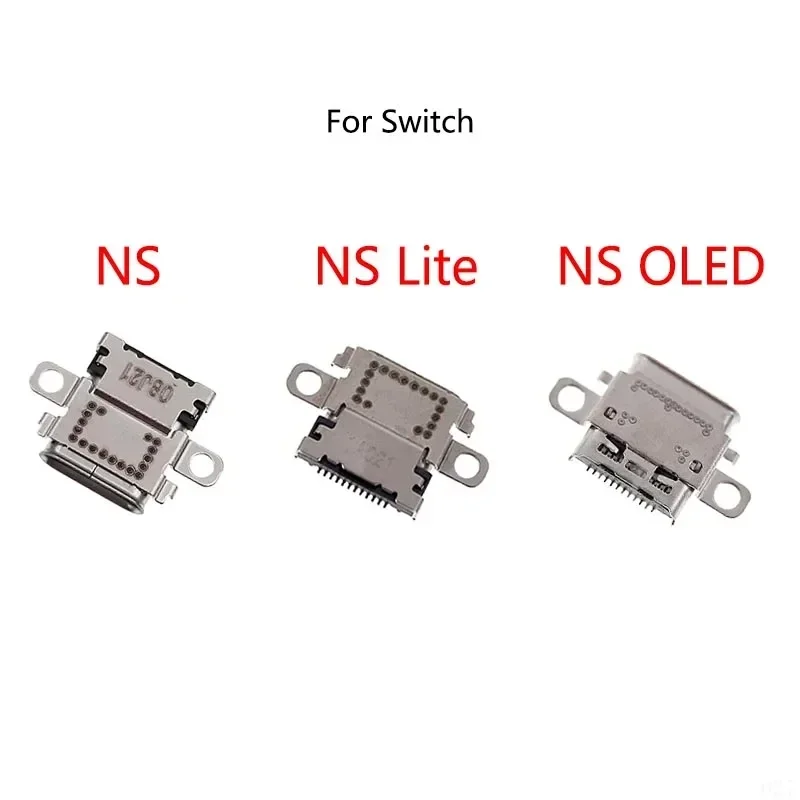 2pcs Charging Port For Switch Lite OLED Console Power Connector Type-C Charger Socket Jack For NS Switch OLED USB Charging Port