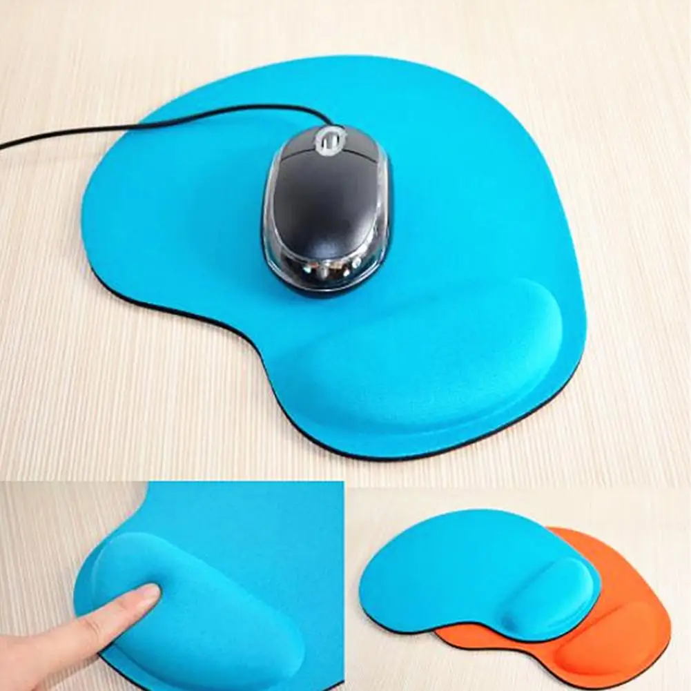 Comfort Mouse Pad with Wrist Rest Protect Thicken Desk Soft Geometric Mouse Pad for Computer Laptop Notebook Mice Mat Gaming Pad