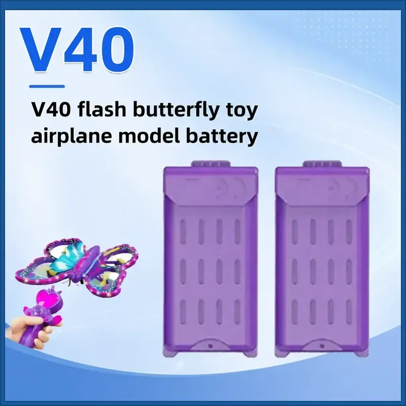 4DRC New V40 Flash Butterfly Toy Airplane Model Battery V40 Mini Drone Battery 4D-V40 Rechargeable Lithium Battery
