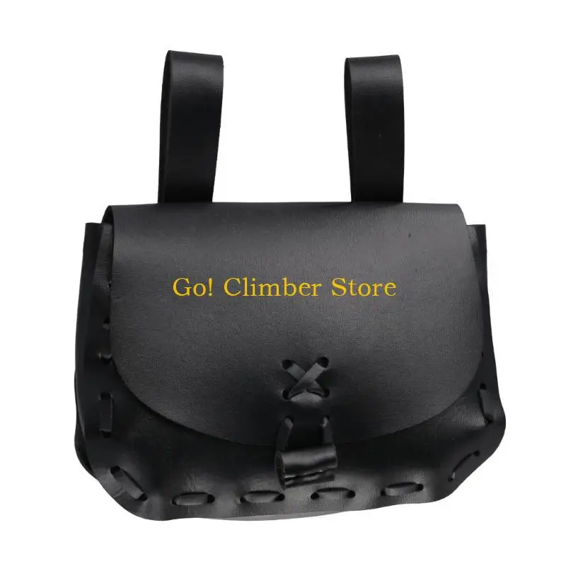 q84c-ノルディックエンボスベルトバッグ、レトロ中世puレザーサイドパック、ヴィンテージベルトポーチヒップバッグポータブルベルトポーチウエストパック