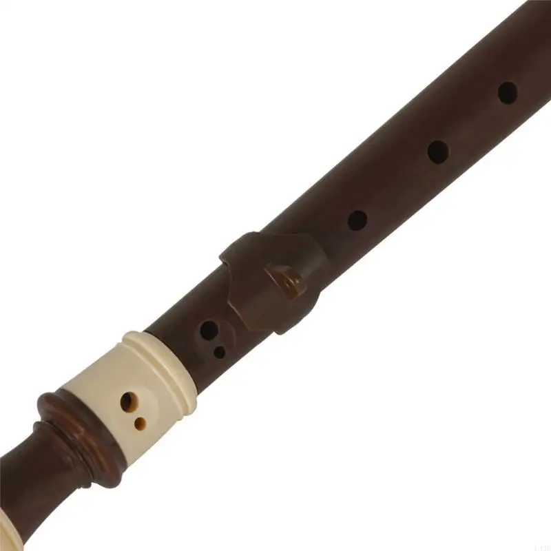 Removable Baroque Clarinet 8 Hole ABS Clarinet With Fingering Chart Instructions for Student Beginners Easy to Use