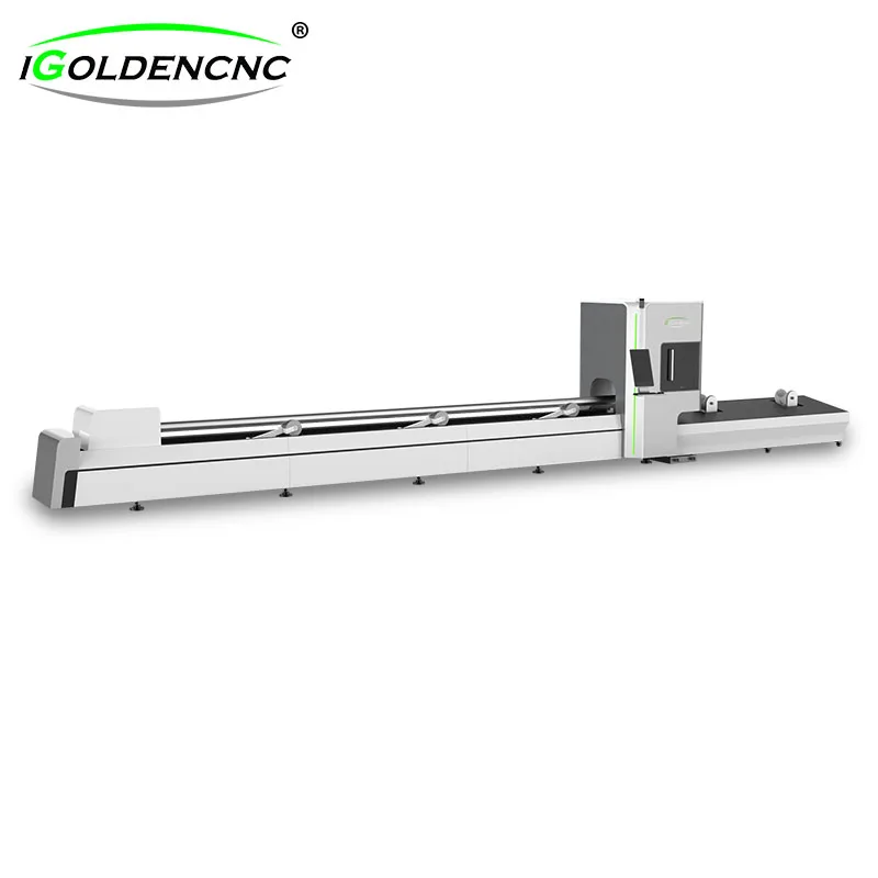 Machine de Découpe de Tuyaux en Carbone et Métal, Laser à Fibre Raycus, Nouveau Design CNC